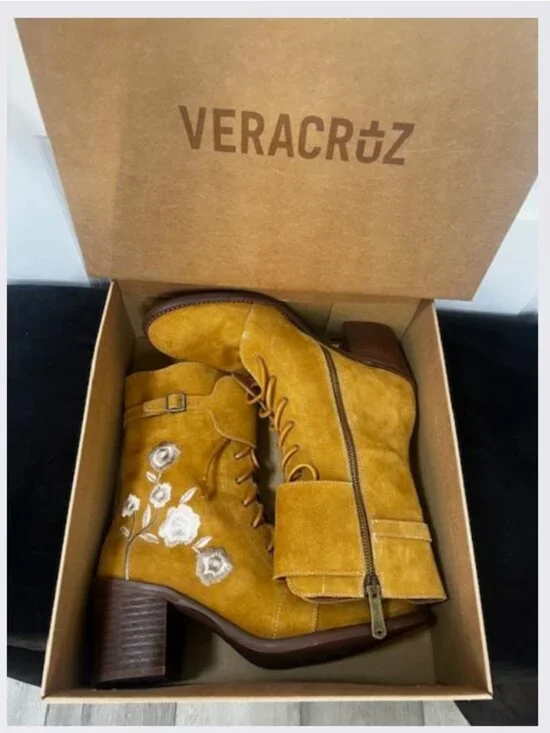 Sundance Veracruz Delia Boots in Brown - Size 40 (US 8.5/9) - NWT in the Box - Picture 3 of 10